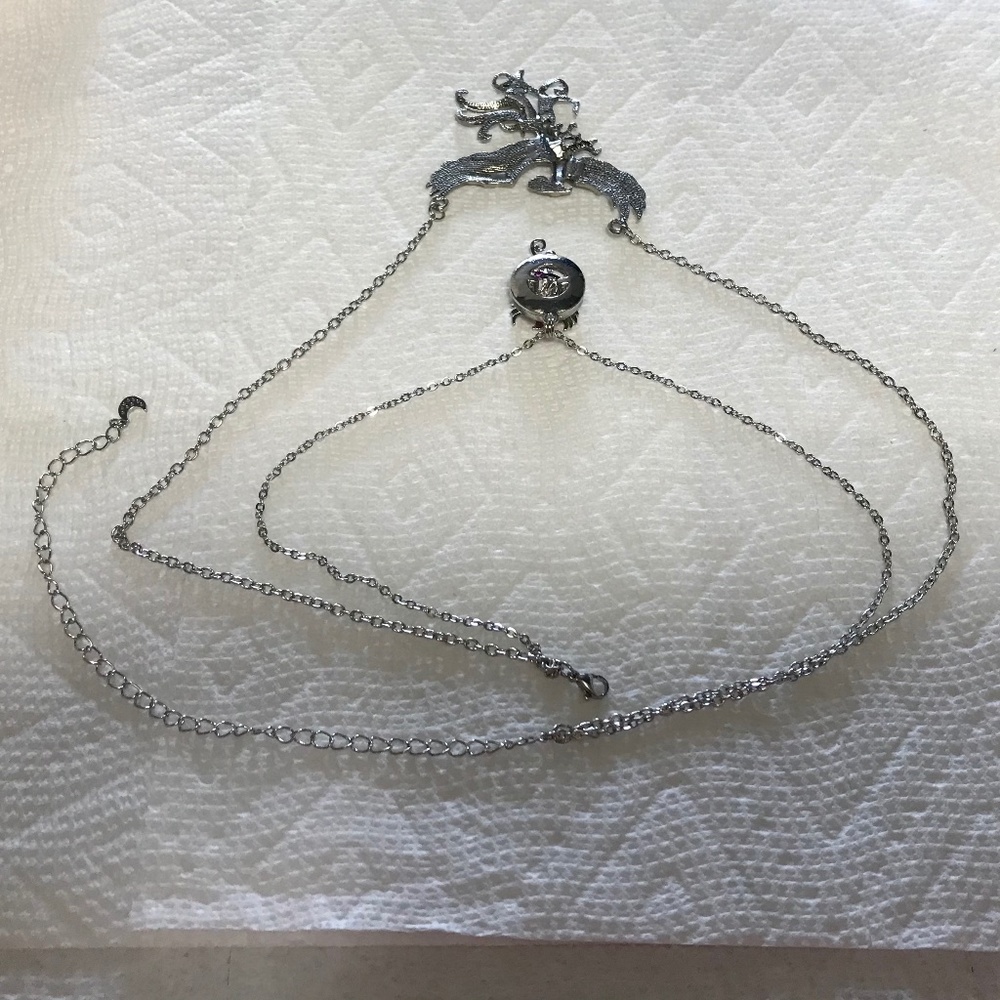 Rising Phoenix Jean Grey Silver Handmade 2-Layer Mythology Necklace Marvel Comic - Picture 13 of 15